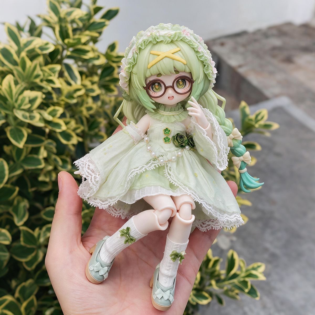 Kawaii 1/8 Scale BJD Doll Outfit, Cute Lolita Dress Set for 15~17cm Ball Jointed Doll - Image 7